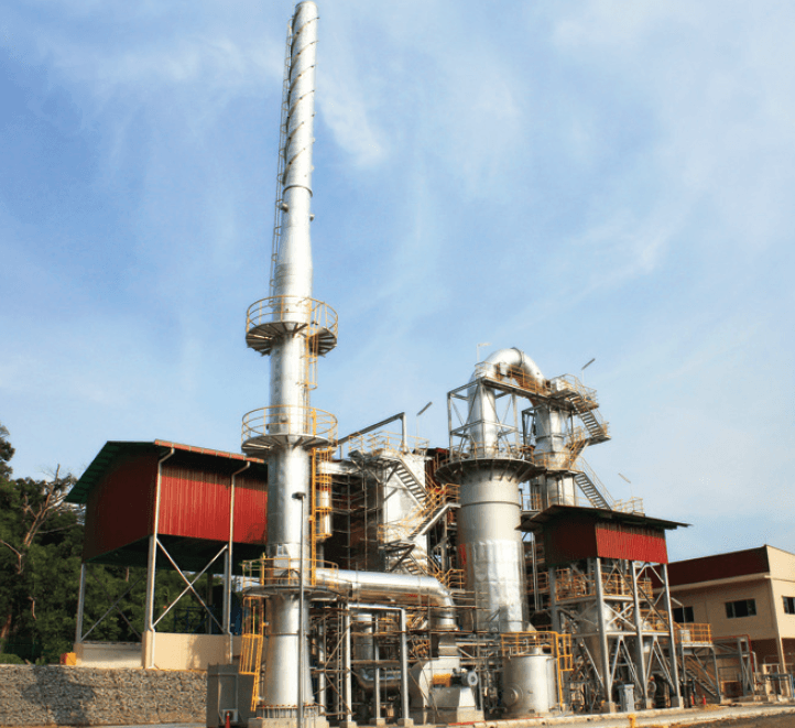 Industrial facility designed and built by the Trienekens Group